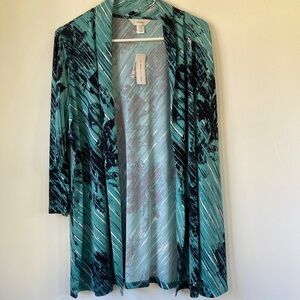 New CJ Banks long cardigan size 2x